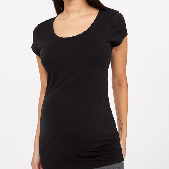 Thyme Maternity Crew Neck Tee Shirt - Picture 1 of 5